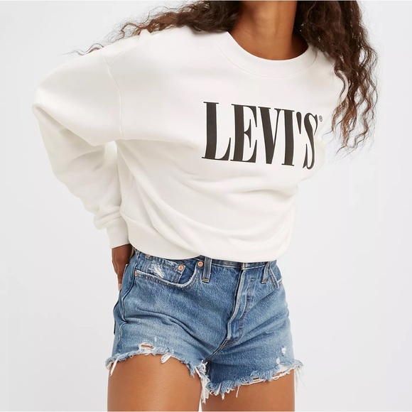 Levi’s 501 Mid Rise Shorts - Picture 5 of 6